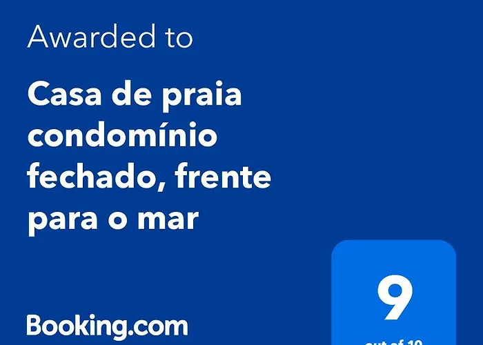Casa De Praia Condominio Fechado, Frente Para O Mar